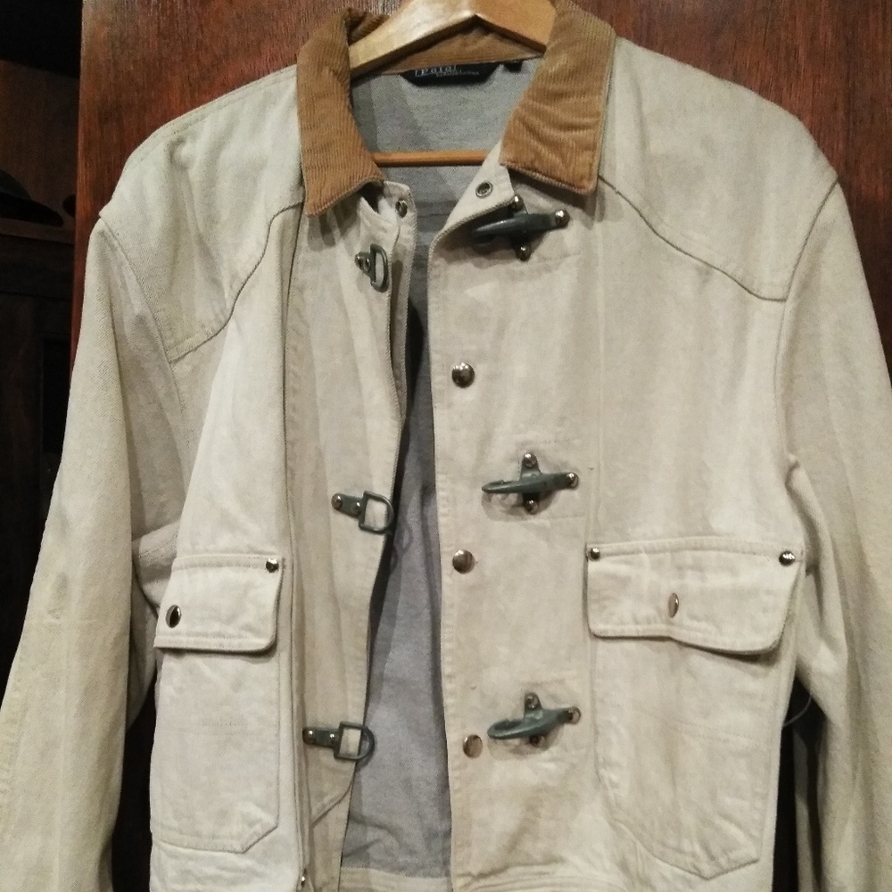 Polo by Ralph Lauren White Denim Jacket